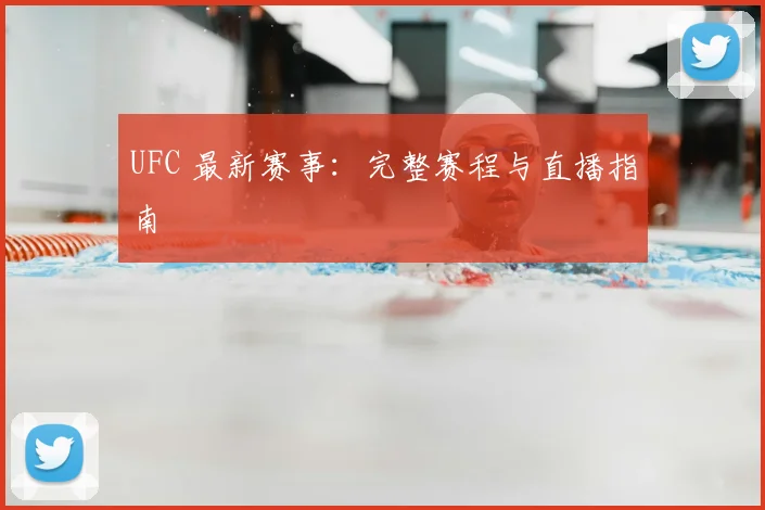 UFC 最新赛事：完整赛程与直播指南